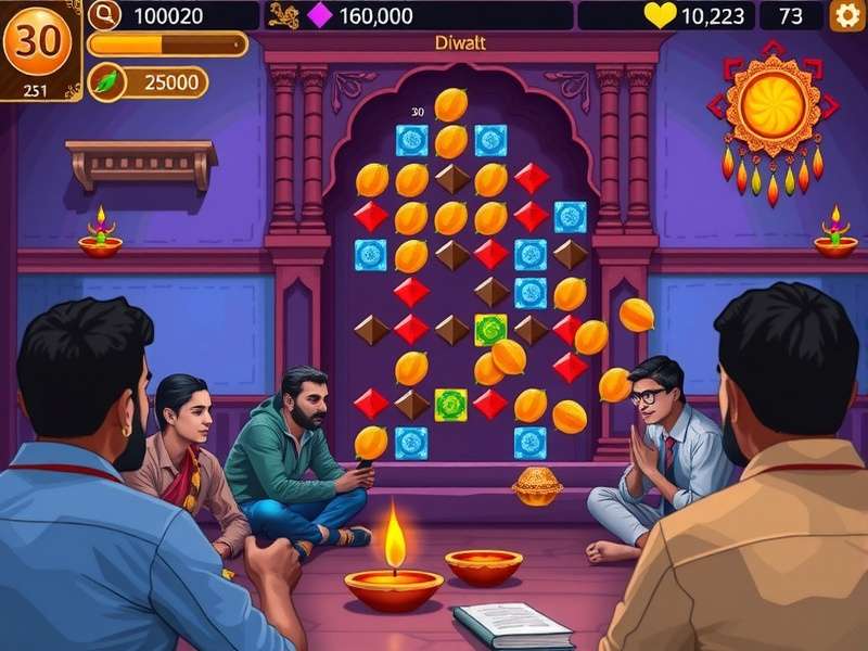 Choco Pixel Hunt Diwali special event screenshot